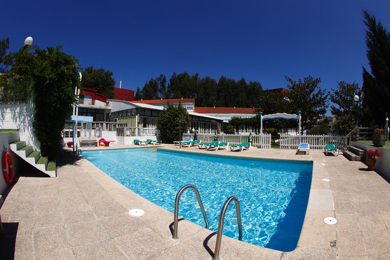 Pension Compostela Inn Cacheiras Exterior foto